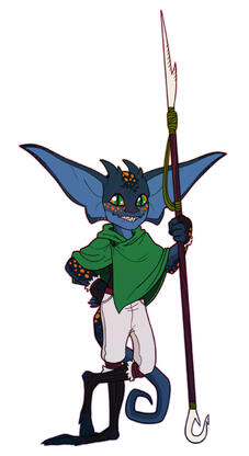 Fullbody with flat colors, about $60